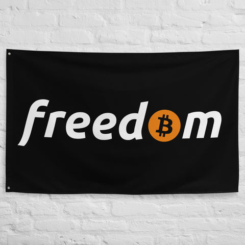 Freedom Bitcoin Flag