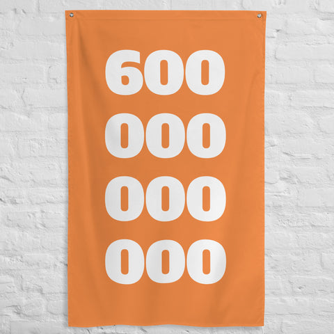 600 000 000 000 Flag