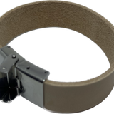 Satsymbol Handmade Leather/Biothane® Wristband