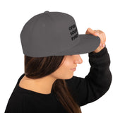Open Source Everything Structured Snapback Cap with Flat Brim