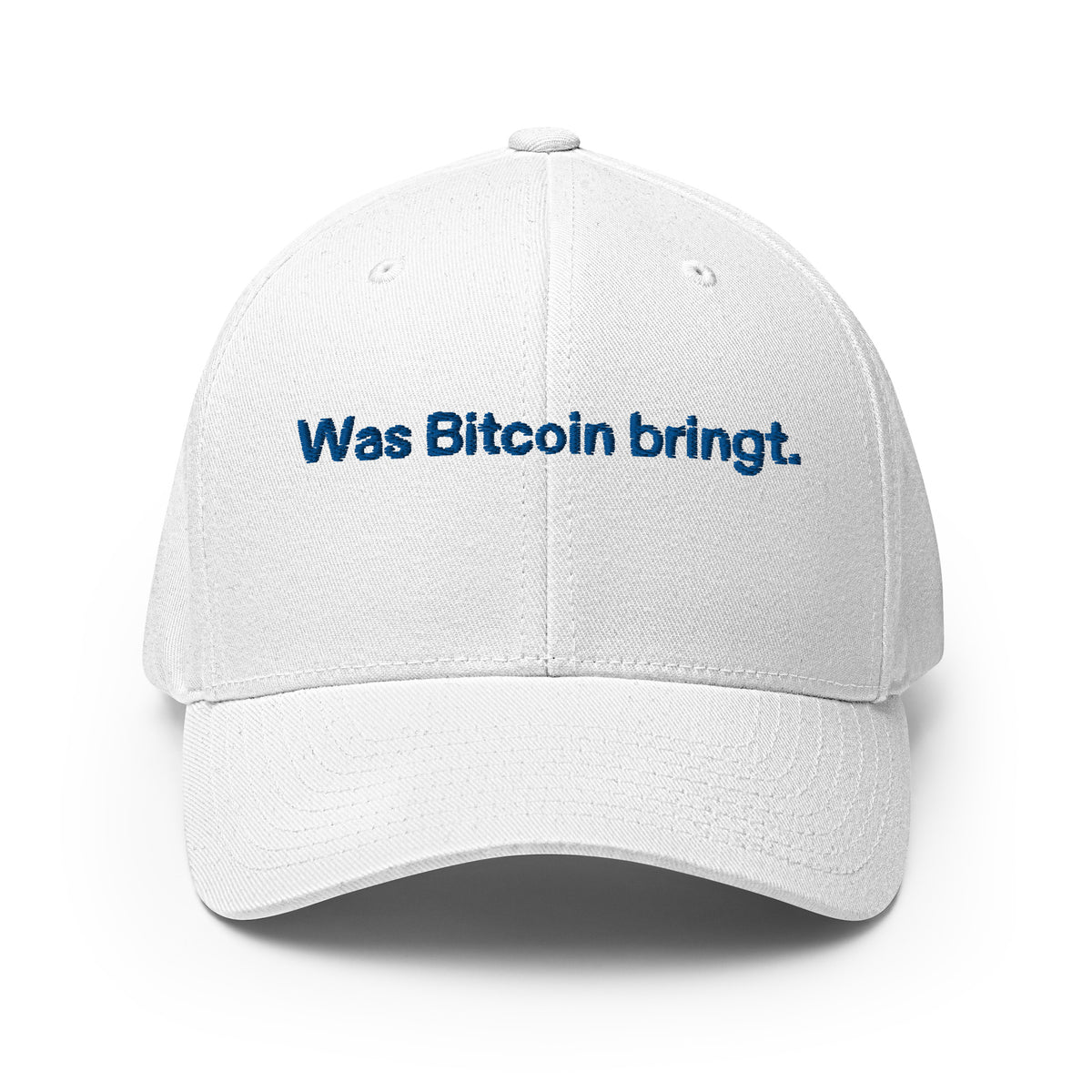 Was Bitcoin bringt. Structured Flexfit Full Baseball Cap with Curved B –  SatoshiStore.io