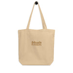 Bitcoin Runners Embroidered Eco Tote Bag