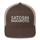 Satoshi Nakamoto Structured & Meshed Back Trucker Cap