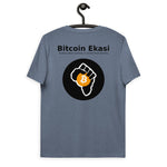 Bitcoin Ekasi Back & Front Men's Organic Cotton T-Shirt