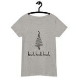 Bitcoin Christmas Hodl Hodl Hodl Women’s Basic Organic T-Shirt