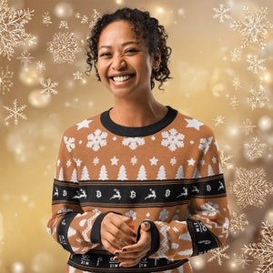 Introducing the Perfect Holiday Attire: The Christmas Bitcoin Knitted Sweater