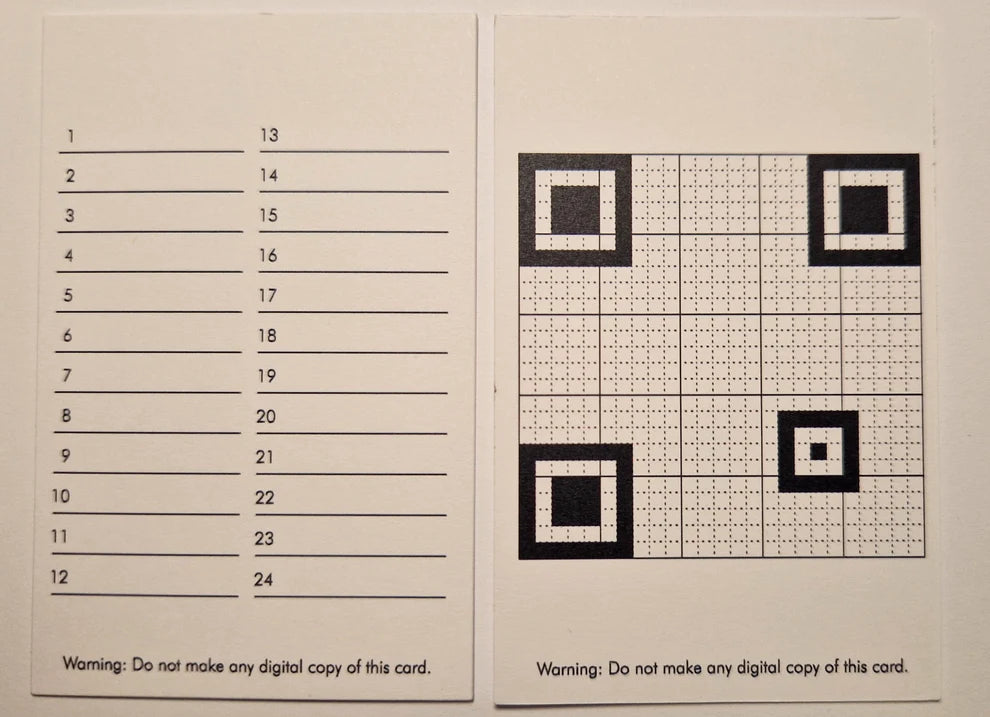 SeedCards - Wallet Backup