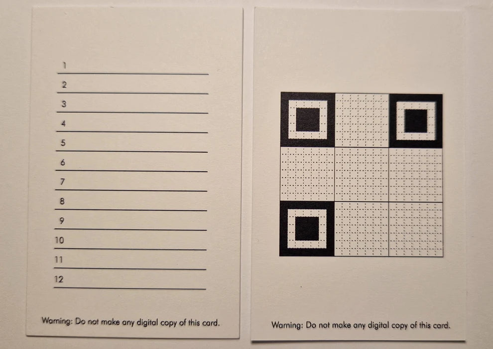 SeedCards - Wallet Backup