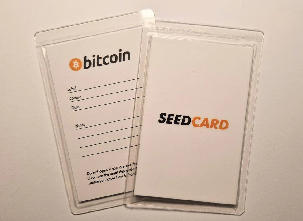 SeedCards - Wallet Backup