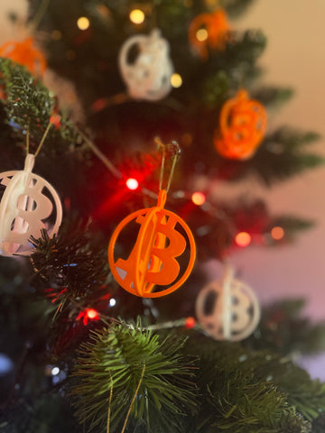10 Bitcoin Christmas Tree Decorations