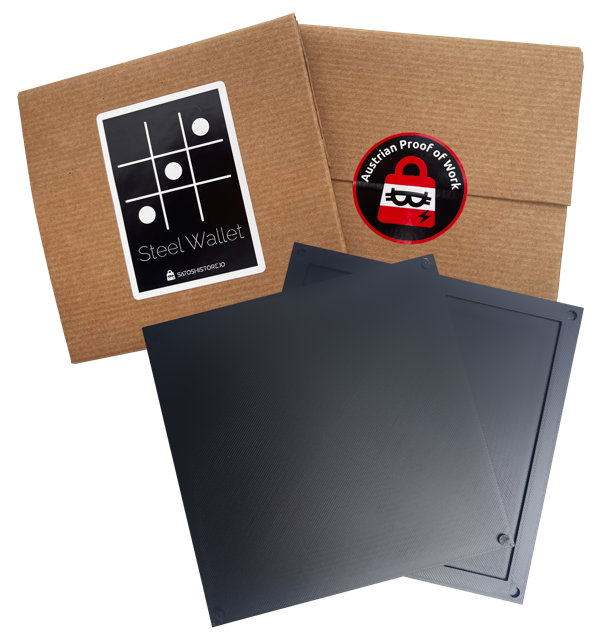 Sicherung der Seed-Phrase via Steel Wallet - K79