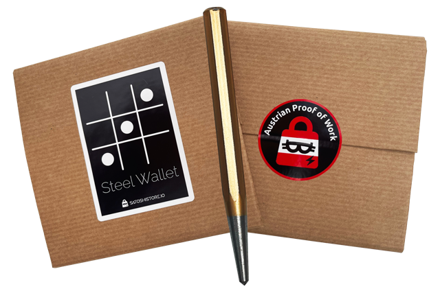 Sicherung der Seed-Phrase via Steel Wallet - K79