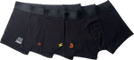 Men's Underwear with Embroidered Bitcoin Symbols