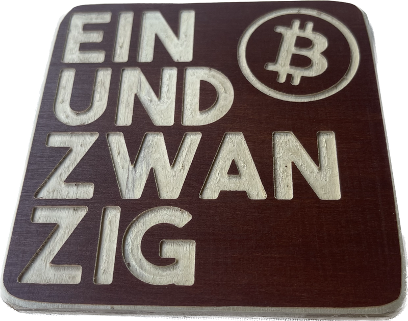 Einundzwanzig Untersetzer