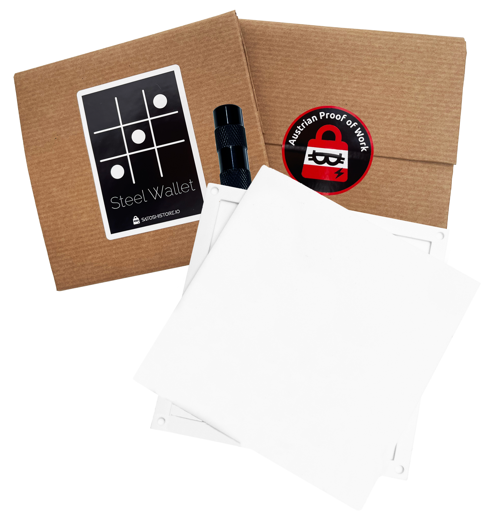 Sicherung der Seed-Phrase via Steel Wallet - K79