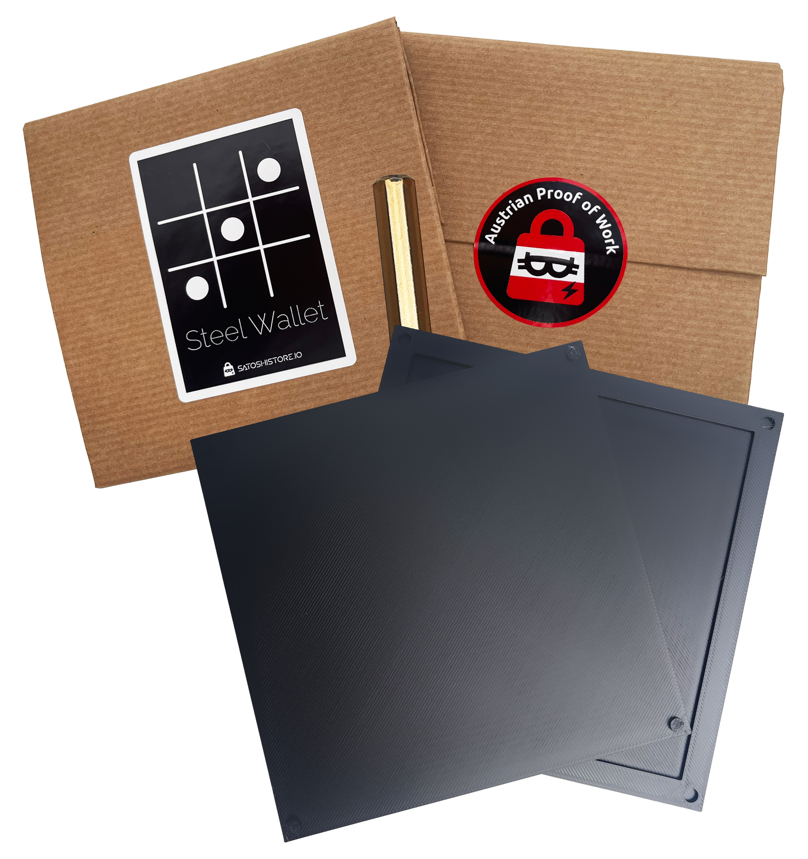 Sicherung der Seed-Phrase via Steel Wallet - K79