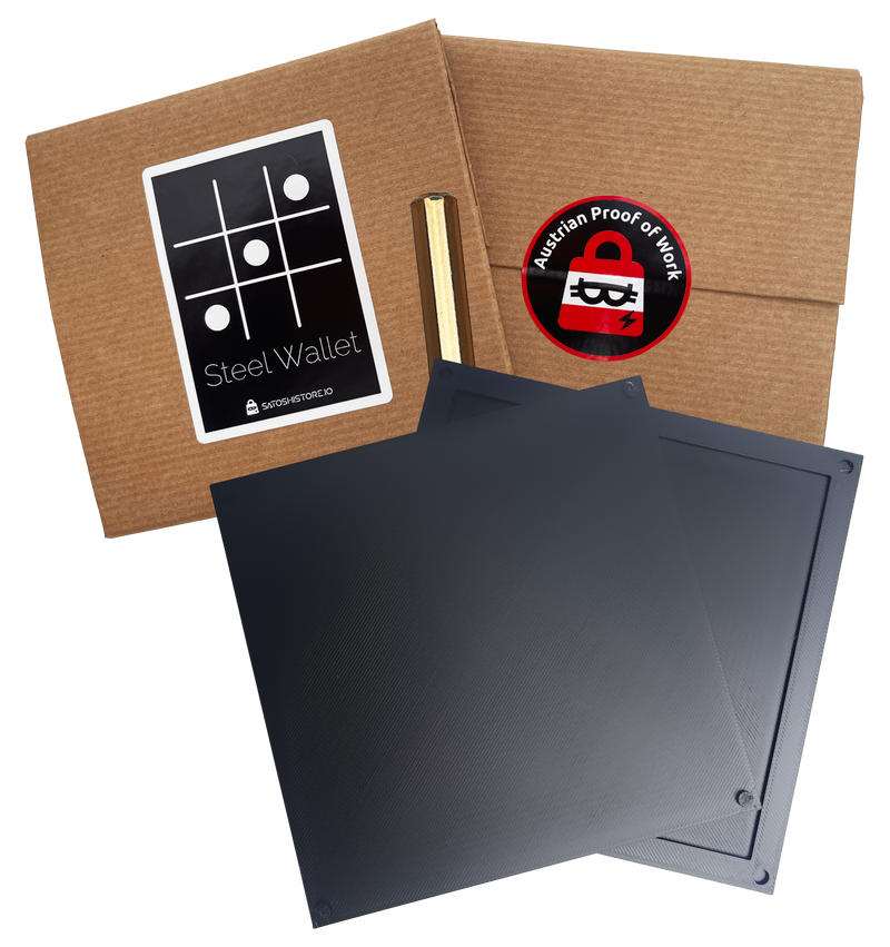 Sicherung der Seed-Phrase via Steel Wallet - K79