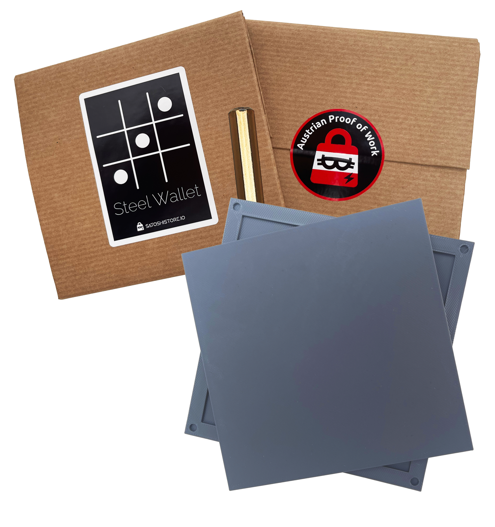 Sicherung der Seed-Phrase via Steel Wallet - K79