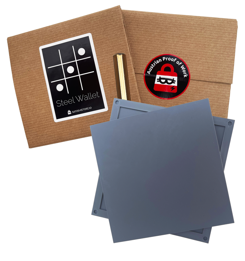 Sicherung der Seed-Phrase via Steel Wallet - K79