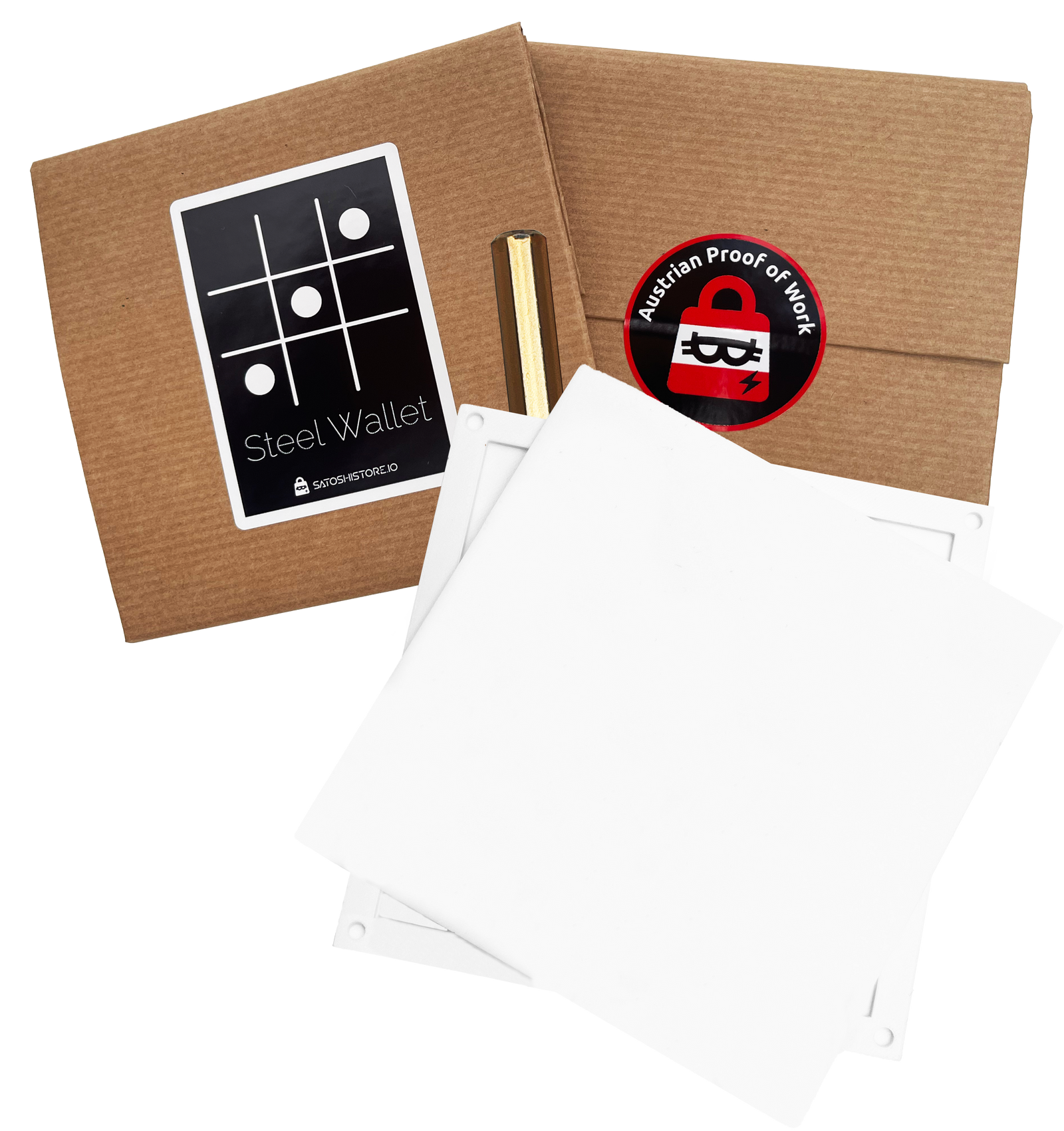 Sicherung der Seed-Phrase via Steel Wallet - K79