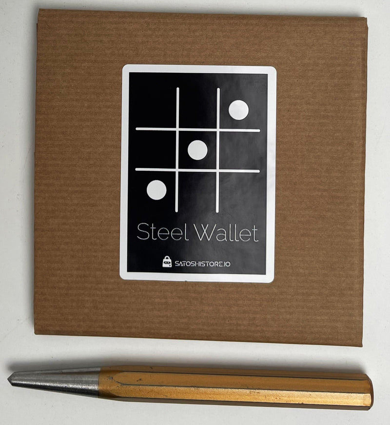 Sicherung der Seed-Phrase via Steel Wallet - K79