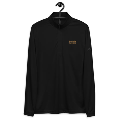 Quarter zip pullover - adidas - bitcoin runners