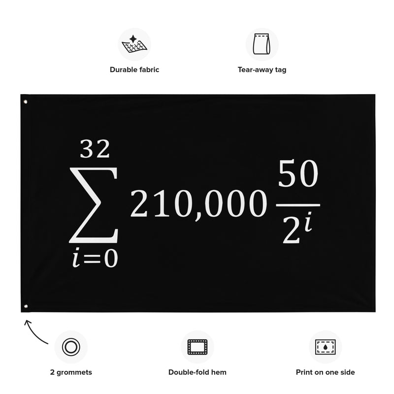 Bitcoin Formula Flag