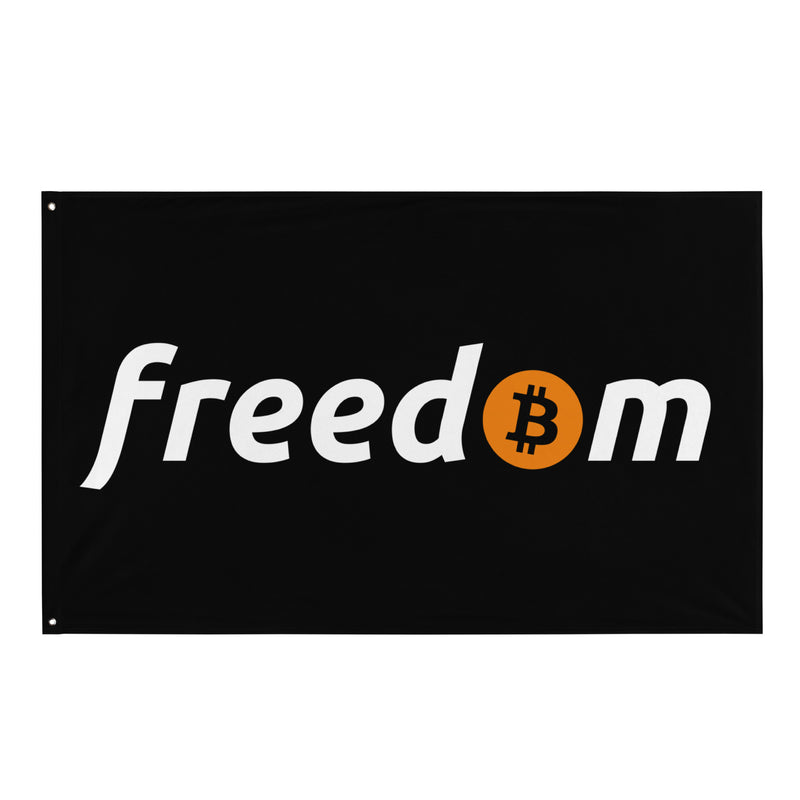Freedom Bitcoin Flag