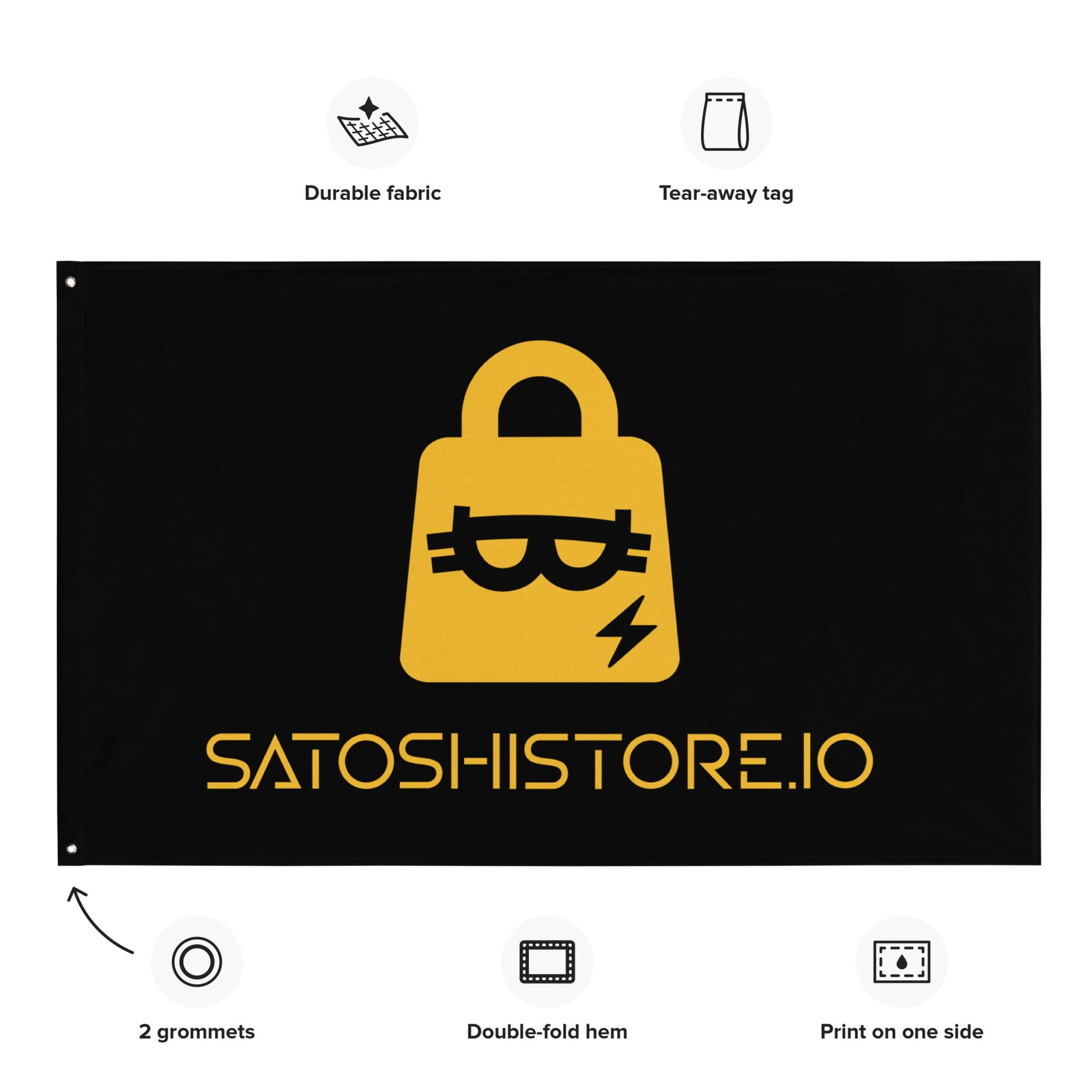 Satoshistore Flag