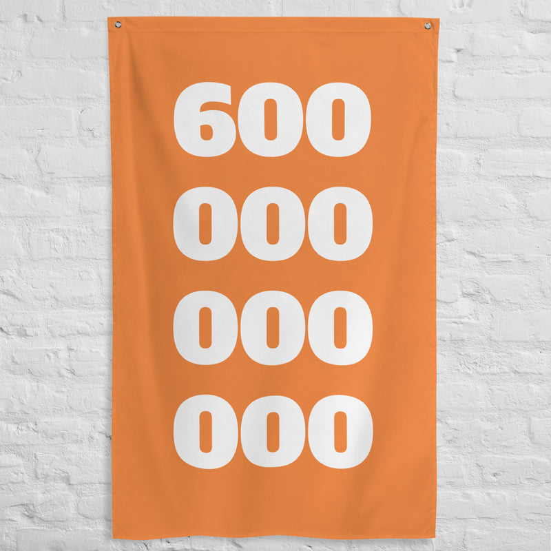 600 000 000 000 Flag