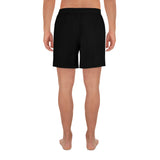 Unisex Athletic Long Shorts - bitcoin runners - swimwear shorts