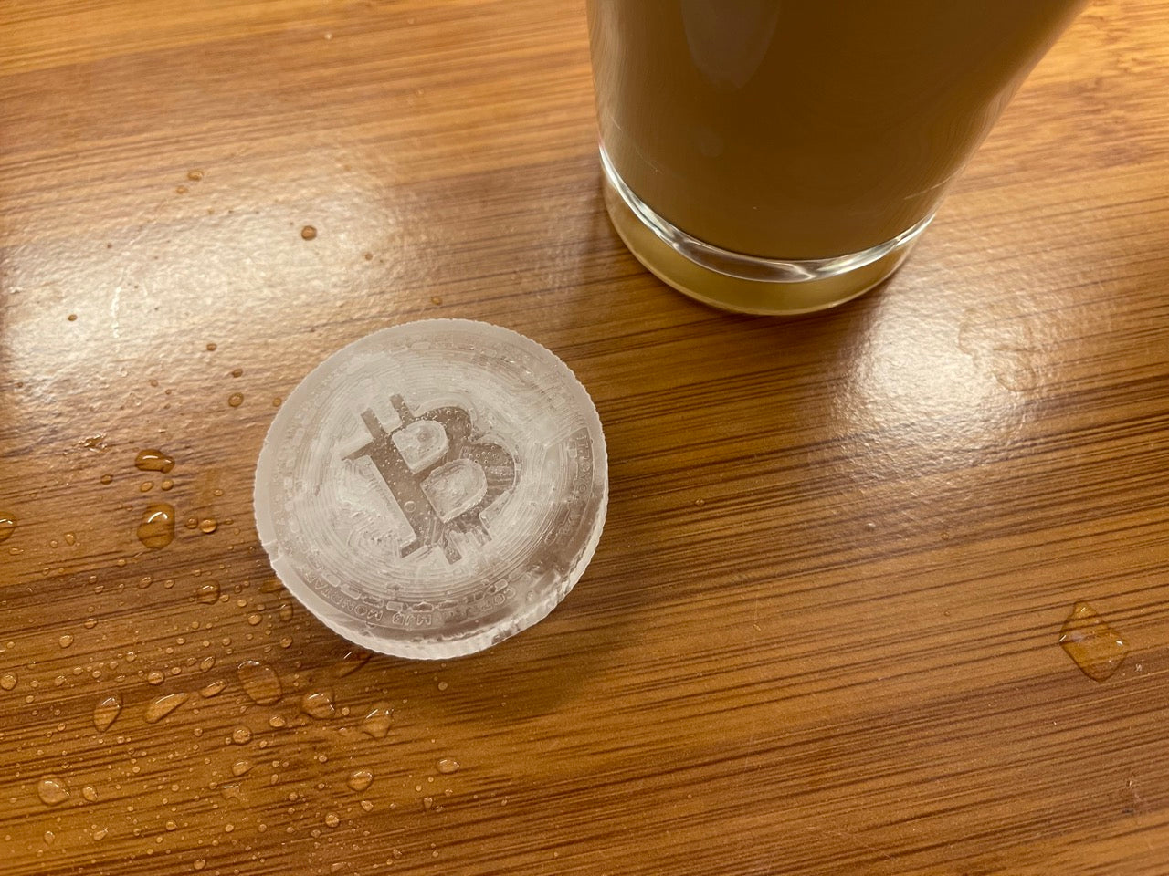 Bitcoin Silicone Mold -  ice cube tray - cookie shape