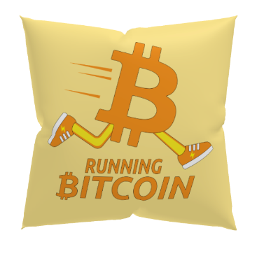 Running Bitcoin Multi | Premium Pillow Case