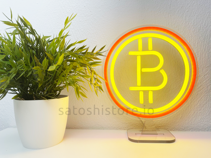 Bitcoin LED Neon Lamp