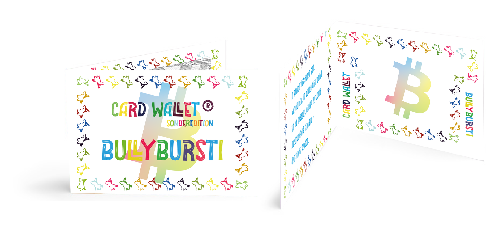Bitcoin Card Wallet - Bullybursti Sonderedition