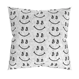 Bullish Bitcoin Smiley | Premium Pillow Case