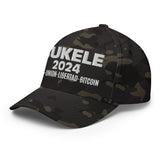 Bukele 2024 Structured Flexfit Full Baseball Cap with Curved Brim