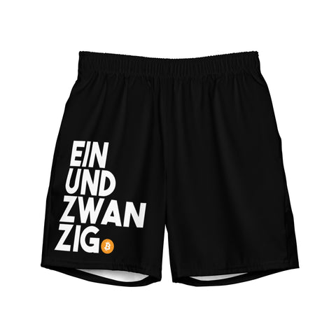 Einundzwanzig Bitcoin | Recycled Swim Trunks
