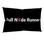 Full Node Runner / Proof of Work | Bitcoin Premium Pillow Case