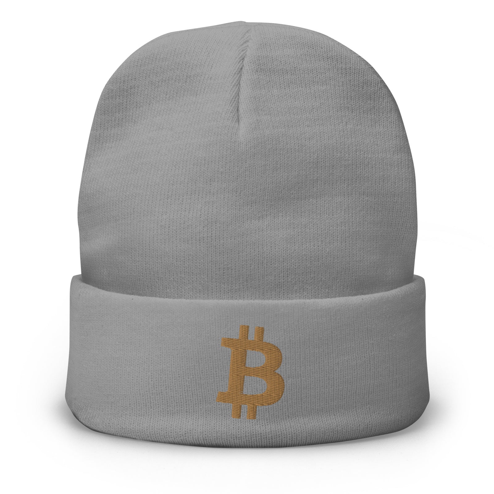 Bitcoin Embroidered Beanie