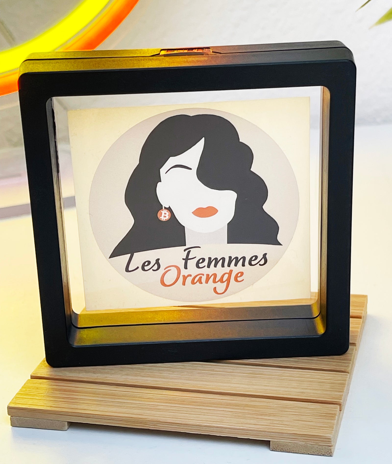 Les Femmes Orange | Bitcoin Community Sticker
