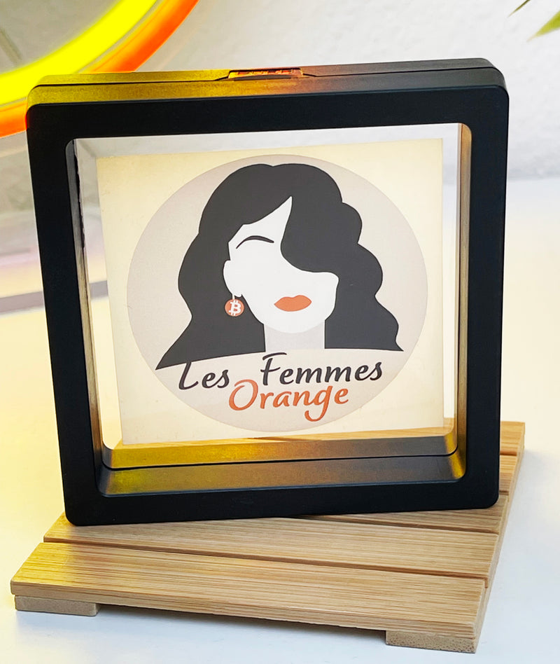 Les Femmes Orange | Bitcoin Community Sticker