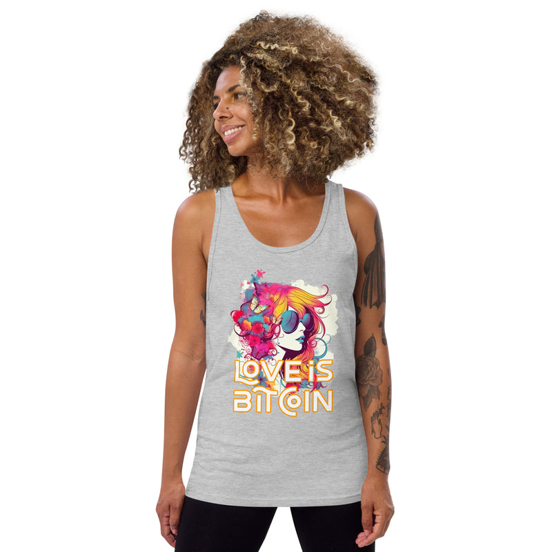 Love is Bitcoin Women's Tank Top