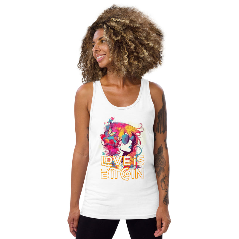Love is Bitcoin Women's Tank Top