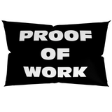 Nodegeil / Proof of Work | Bitcoin Premium Pillow Case