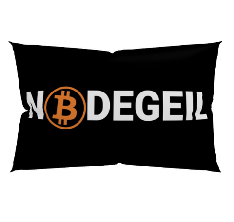 Nodegeil / Proof of Work | Bitcoin Premium Pillow Case