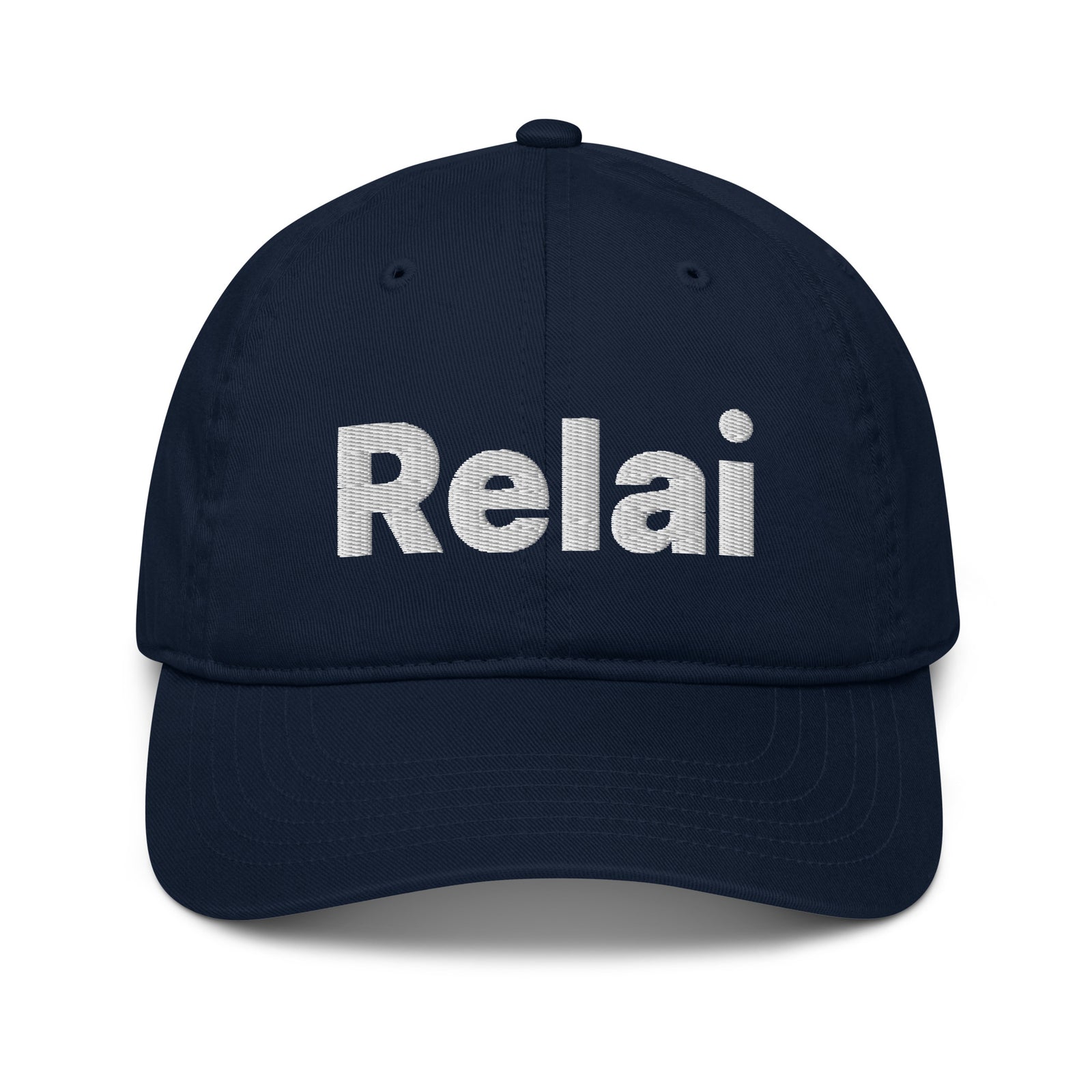 Relai Organic Unstructured Dad Hat with Curved Brim