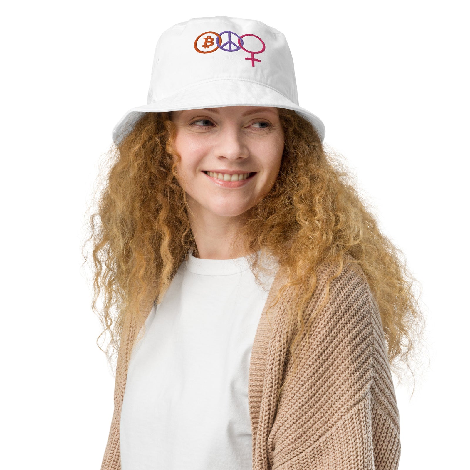 HerBitcoin Organic Bucket Hat