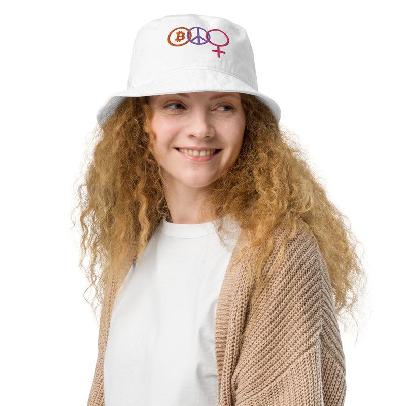 HerBitcoin Organic Bucket Hat
