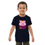 Lightning Piggy Organic Cotton Kids T-Shirt